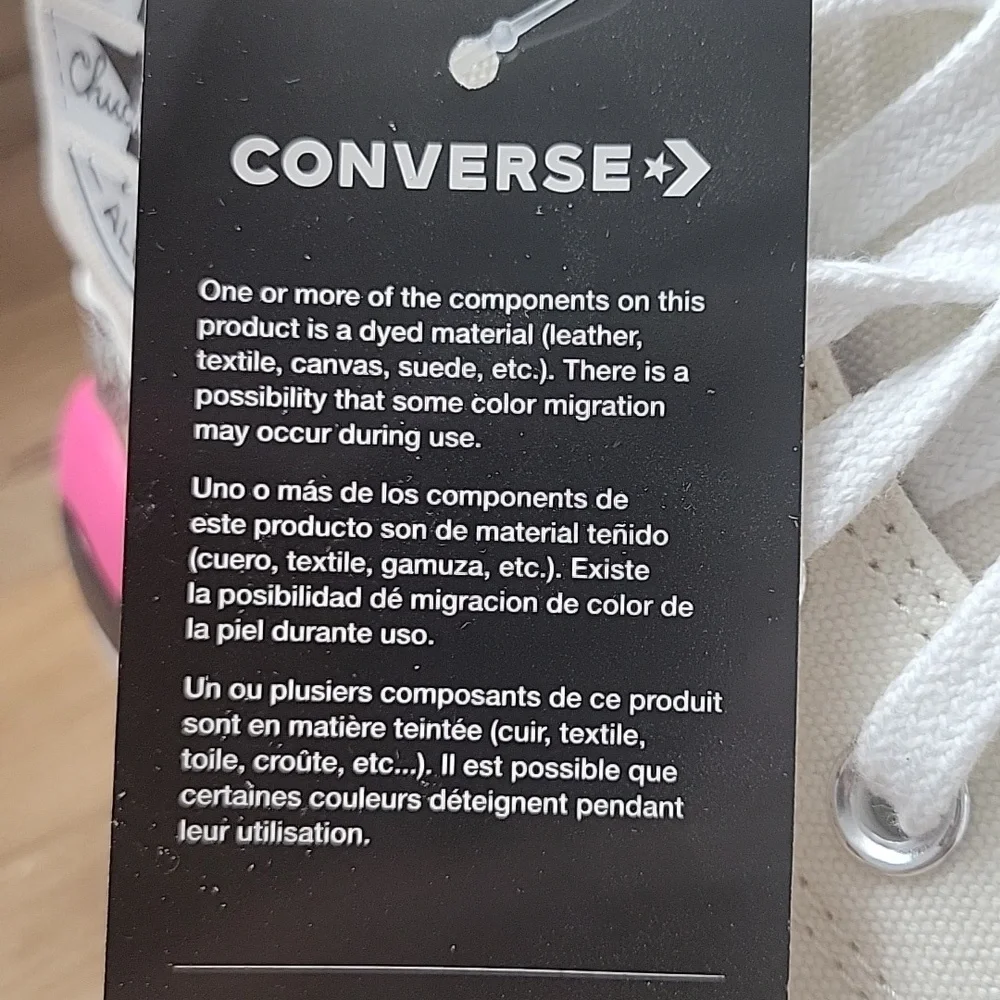 Converse Women's High-Top Sneakers - Cream and Pink